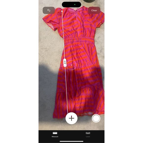 NWOT THML Melanie Striped Midi Dress, Sm $108 - Picture 8 of 8